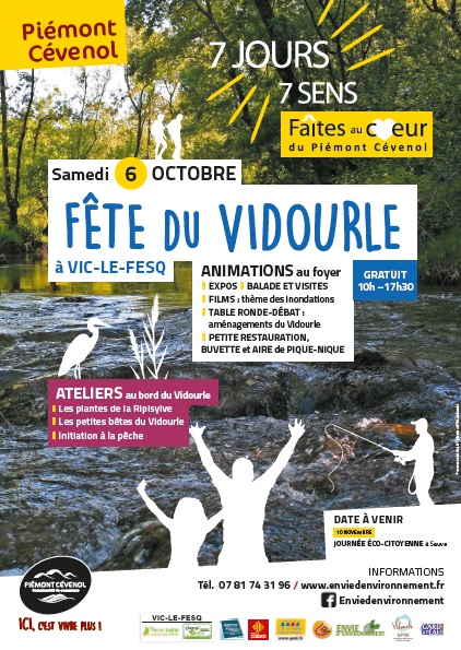 affiche fête vidourle