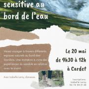 Affiche balade sensitive gardons 20052023