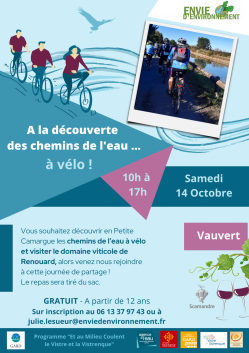 Chemins de l eau a velo emcvv 14 oct 2023