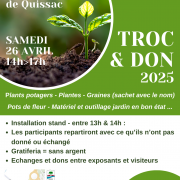 Samedi 4 mai 25 troc don